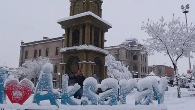 Aksaray'da eğitime kar engeli - 9 Ocak Aksaray kar tatili