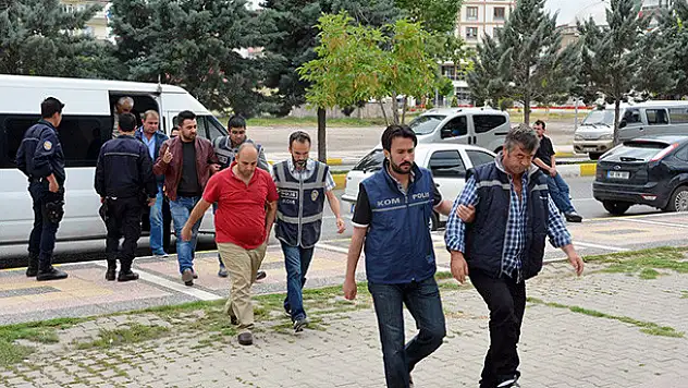 Aksaray'da FETÖ mal kaçırma şüphelileri adliyede