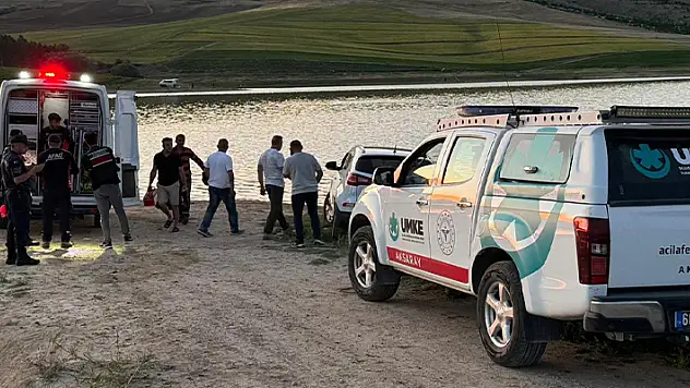 Aksaray'da gölete giren Afgan çocuk, boğuldu
