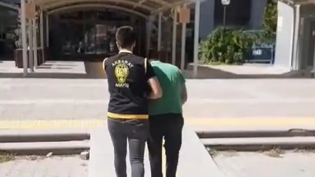 Aksaray'da güvenlik kamerasına yakalanan hırsızlık şüphelisi tutuklandı