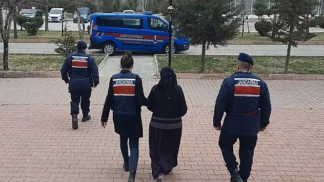 Aksaray'da hırsızlıktan aranan kadın jandarma ekiplerince yakalandı
