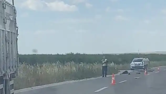 Aksaray'da kamyonla çarpışan motosikletin sürücüsü öldü
