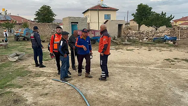 Aksaray'da kaybolan zihinsel engelli, mağarada bulundu
