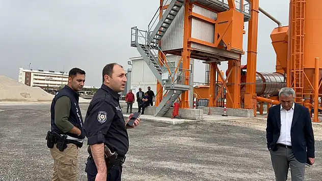 Aksaray'da kum silosundan düşen işçi ağır yaralandı
