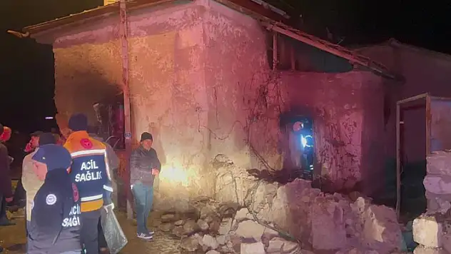 Aksaray'da müstakil evde yangın faciası: Yaşlı kadın öldü, gelini dumandan zehirlendi

