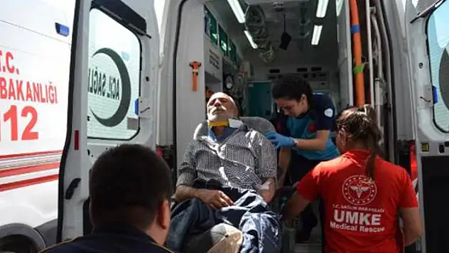 Aksaray'da otomobil şarampole devrildi: 2 yaralı
