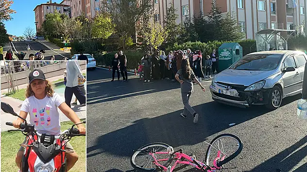 Aksaray'da otomobilin çarptığı 11 yaşındaki Sude hayatını kaybetti


