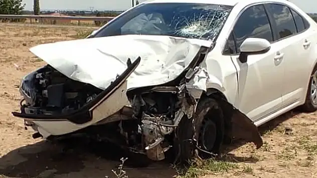 Aksaray'da otomobille çarpışan motosikletin sürücüsü öldü
