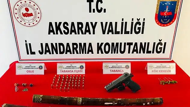 Aksaray'da tarihi eser kaçakçısı ve uyuşturucu taciri kardeşlere operasyon
