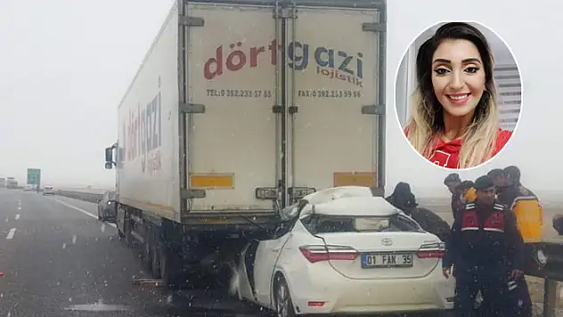 Aksaray'da tıra arkadan çarpan otomobilin sürücüsü hayatını kaybetti