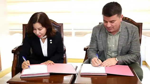 Aksaray ile Güney Kore'nin Hwaseong şehri kardeş oldu
