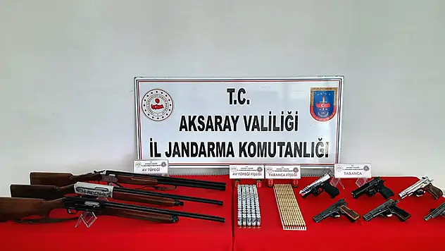 Aksaray jandarmadan maganda operasyonu: 3 gözaltı
