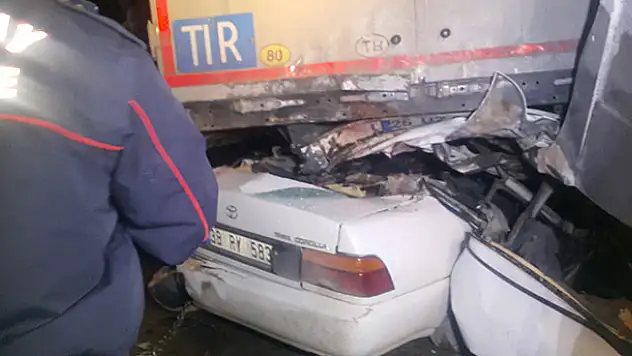Aksaray - Konya yolunda feci kaza : 2 ölü