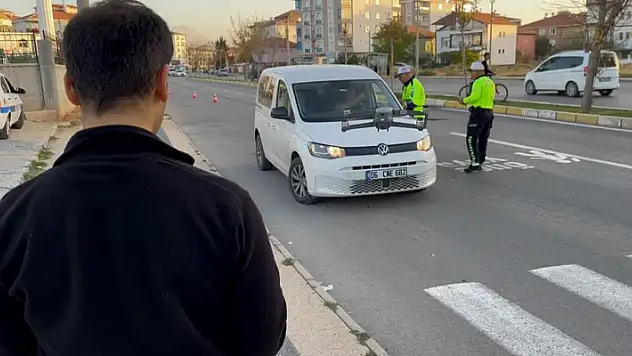 Aksaray polisinden dron ile şok uygulama
