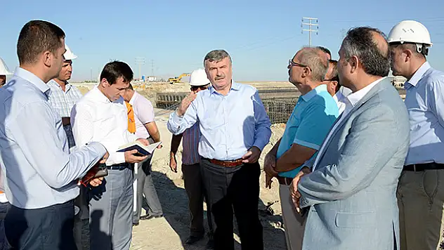 Aksaray yoluna Organize Sanayi Köprülü Kavşağı Yapılıyor