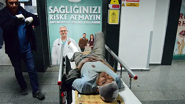 Aksaray'da borç kavgası: 1 kişi ayağından vuruldu 