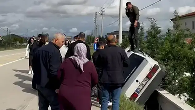 Aksaray'da düğün konvoyunda kaza: 2 ağır yaralı
