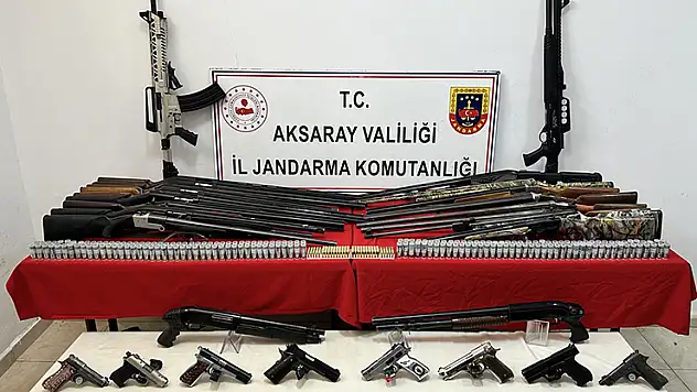 Aksaray'da havaya ateş eden 19 şüpheli hakkında adli işlem başlatıldı
