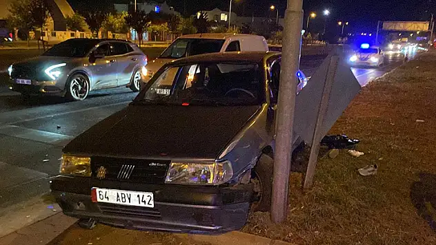 Aksaray'da kaza yapan alkollü ve ehliyetsiz sürücüden pes dedirten konuşma