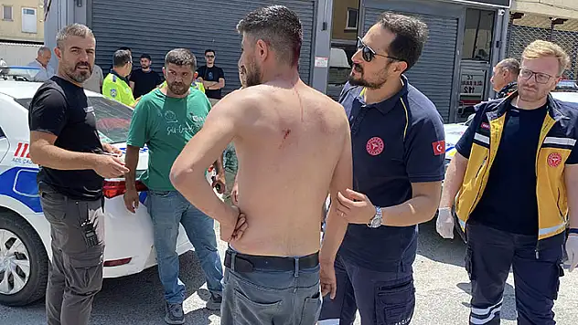 Aksaray'da keser ve sopalı kavga: 1 yaralı