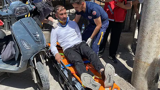 Aksaray'da motosiklet ile otomobil çarpıştı: 1 yaralı