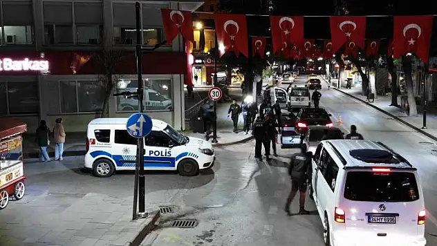 Aksaray'da muhtelif suçlara karışan 205 kişi hakkında adli işlem yapıldı, 13 kişi tutuklandı
