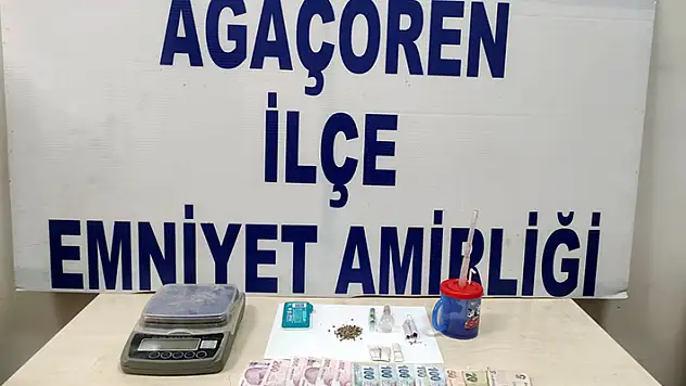 Aksaray'daki uyuşturucu operasyonunda 1 kişi gözaltına alındı
