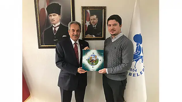 Akşehir Belediye Başkanı Salih Akkaya'ya ziyaret
