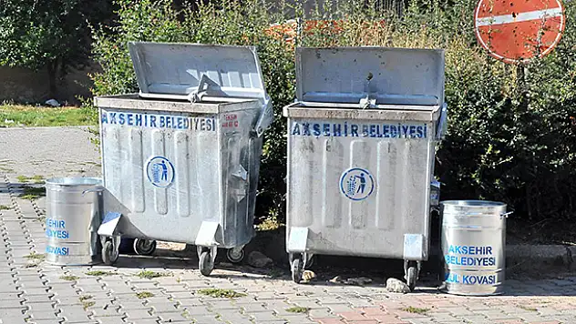 Akşehir Belediyesi'nden soba külleri için kül kovası