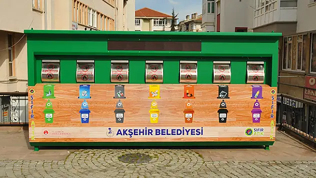 Akşehir Belediyesi 'sıfır atık belgesini' aldı