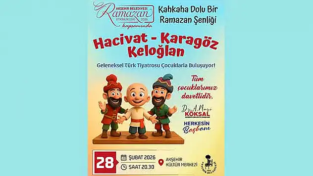 Akşehir Belediyesinden ramazana yakışır kültür ve sanat şöleni