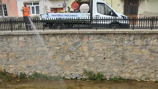 Akşehir Belediyesinden Simulium Sineğine anında müdahale
