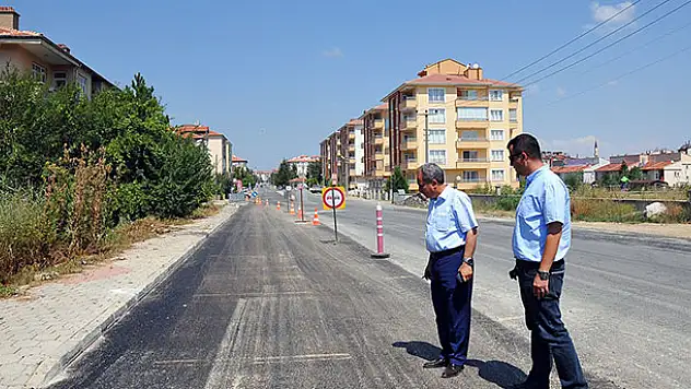 Akşehir'de asfaltlama seferberliği