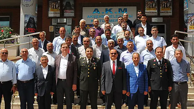 Akşehir'de bayramlaşma programı