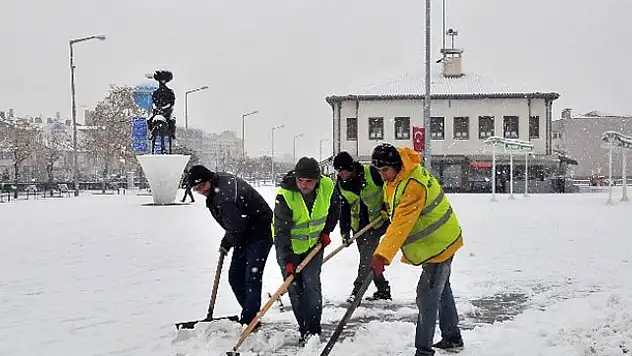 Akşehir'de Belediyesi Kış Şartlarına Hazır