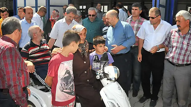 Akşehir'de engellilere çifte bayram