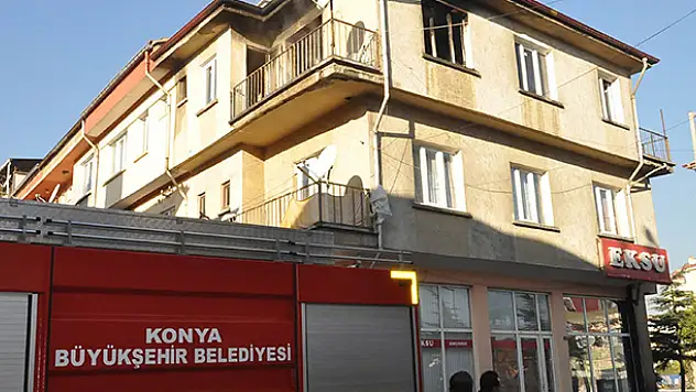 Akşehir'de Ev Yangını