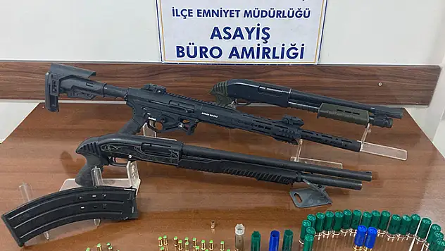 Akşehir'de havaya rastgele ateş açan 3 şüpheli yakalandı
