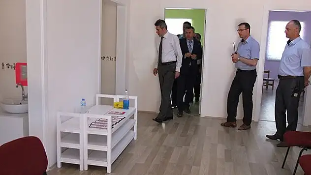 Akşehir'de iki derslikli anaokulu yaptırıldı