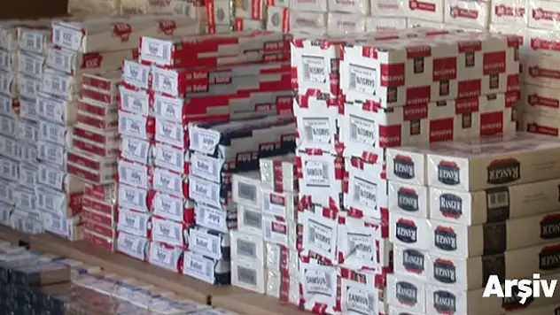 Akşehir'de Kaçak Sigara Operasyonu