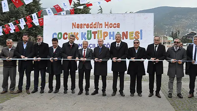 Akşehir'de Nasreddin Hoca Çocuk Kütüphanesi açıldı