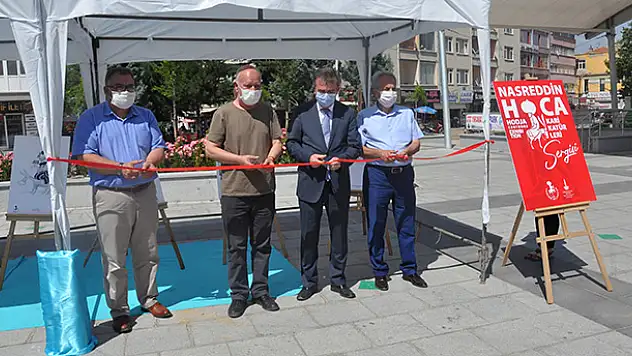 Akşehir'de Nasreddin Hoca Şenliği kapsamında sergiler açıldı
