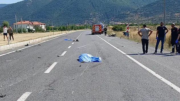 Akşehir'de otomobil ile motosiklet çarpıştı: 1 ölü

