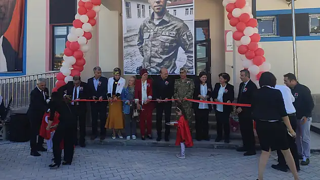 Akşehir'de Şehit Aykut Kazar Anaokulu açıldı
