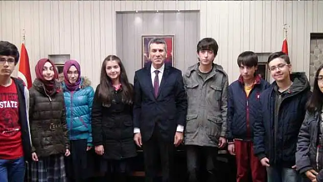 Akşehir'de TEOG birincilerine altın
