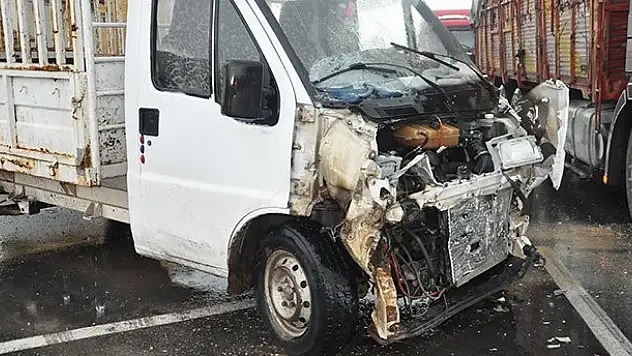 Akşehir'de trafik kazası: 1 yaralı