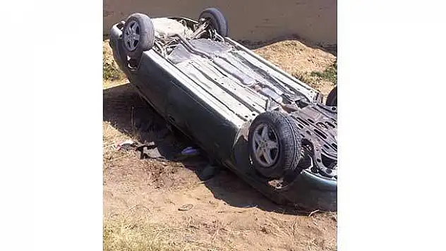 Akşehir'de trafik kazası: 1 yaralı