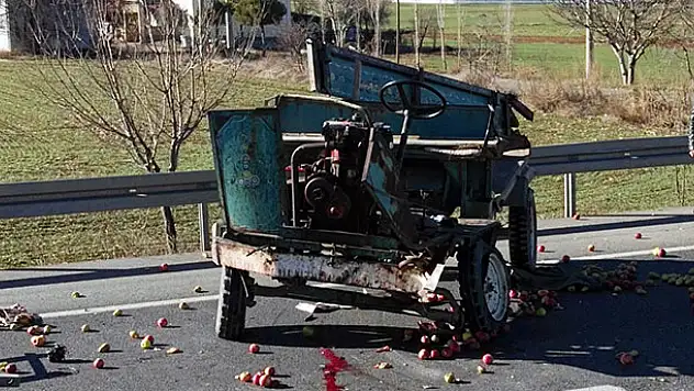 Akşehir'de trafik kazası: 1 yaralı