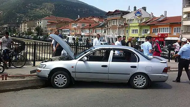 Akşehir'de trafik kazası: 2 yaralı
