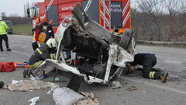 Akşehir'de trafik kazası: 3 yaralı